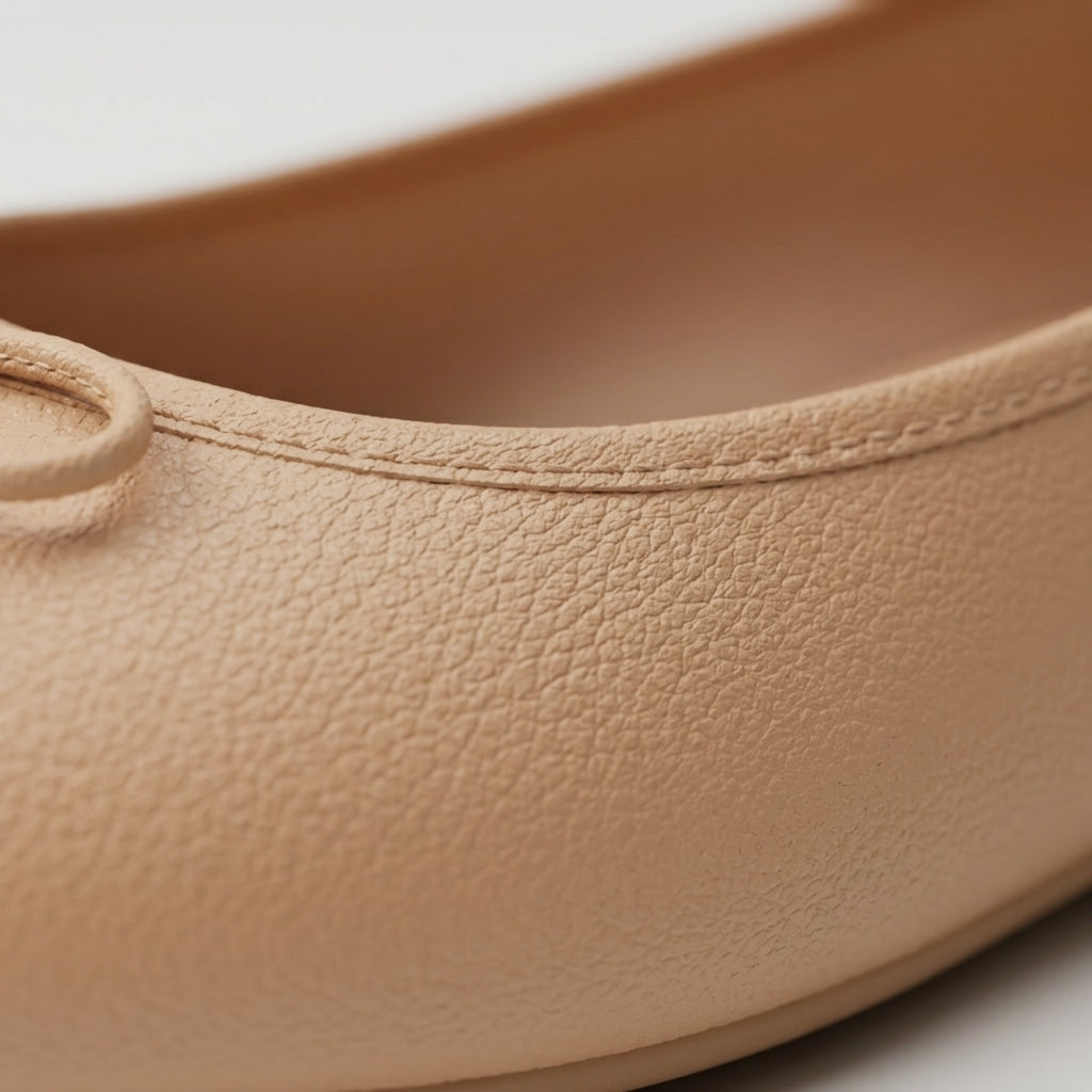 Beige Ballerinas