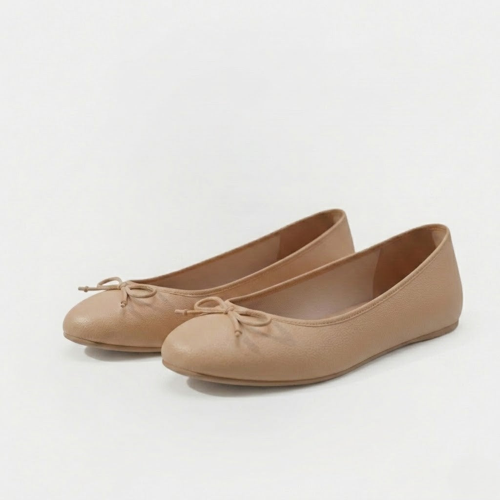 Beige Ballerinas